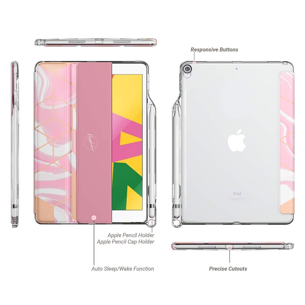 MARBLE LITE - Apple iPad 10.2  2021/2020/2019 (9 & 8 & 7 Generation) Case